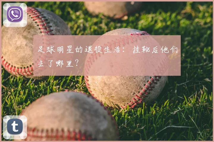 足球明星的退役生活：挂靴后他们去了哪里？